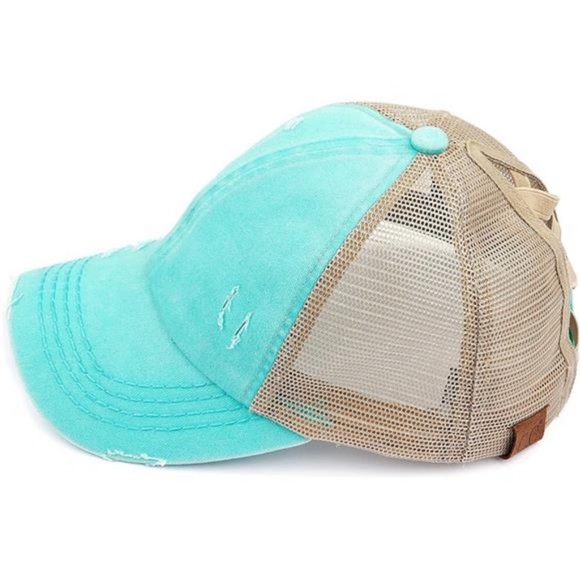 PONYCAP Messy High Bun Ponytail Adjustable Glitter Mesh main image 5